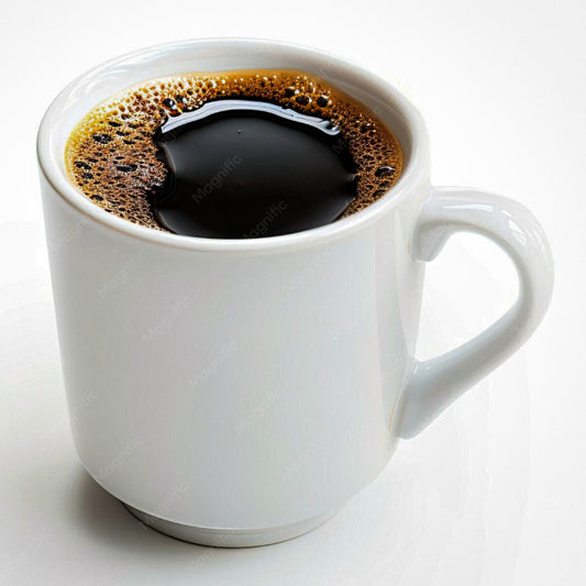 Americano coffee served at NHR Nihari Culture Lahore