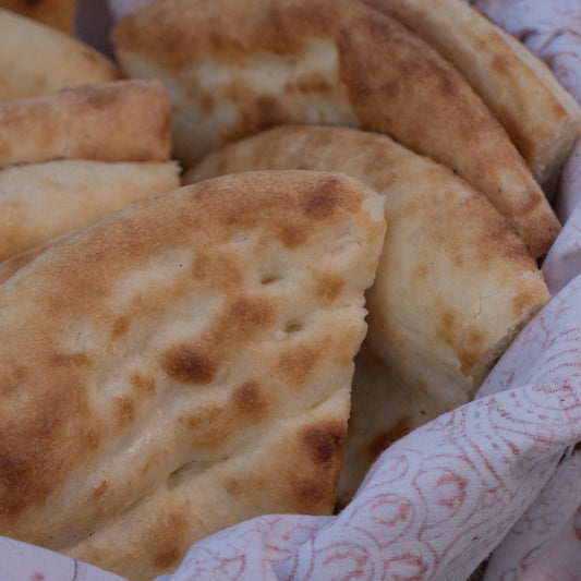 Taftan bread served at NHR Nihari Culture Lahore